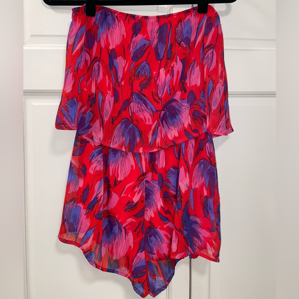 Honey Punch Strapless Romper